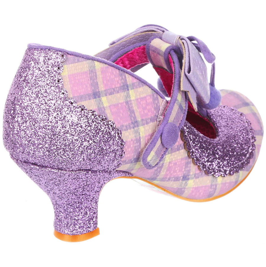 Irregular Choice Womens Charming Chum High Heels - Lilac Multi