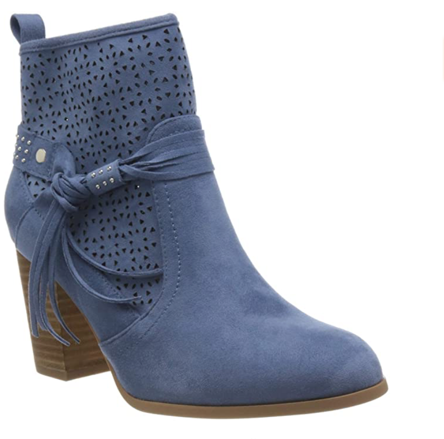Refresh Womens Ankle Boot - Blue