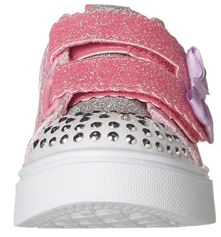 Skechers Toddler S Lights Twinkle Toes Sparks Trainers - Pink